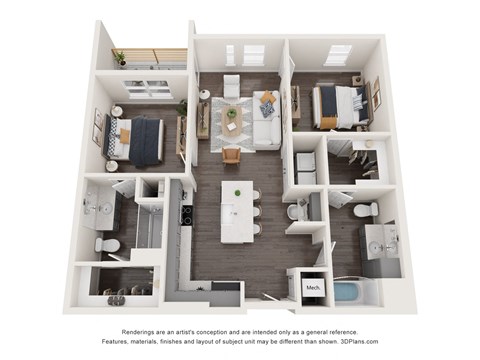 620 W. Due West Studio-3 Beds Apartment for Rent - Photo Gallery 25